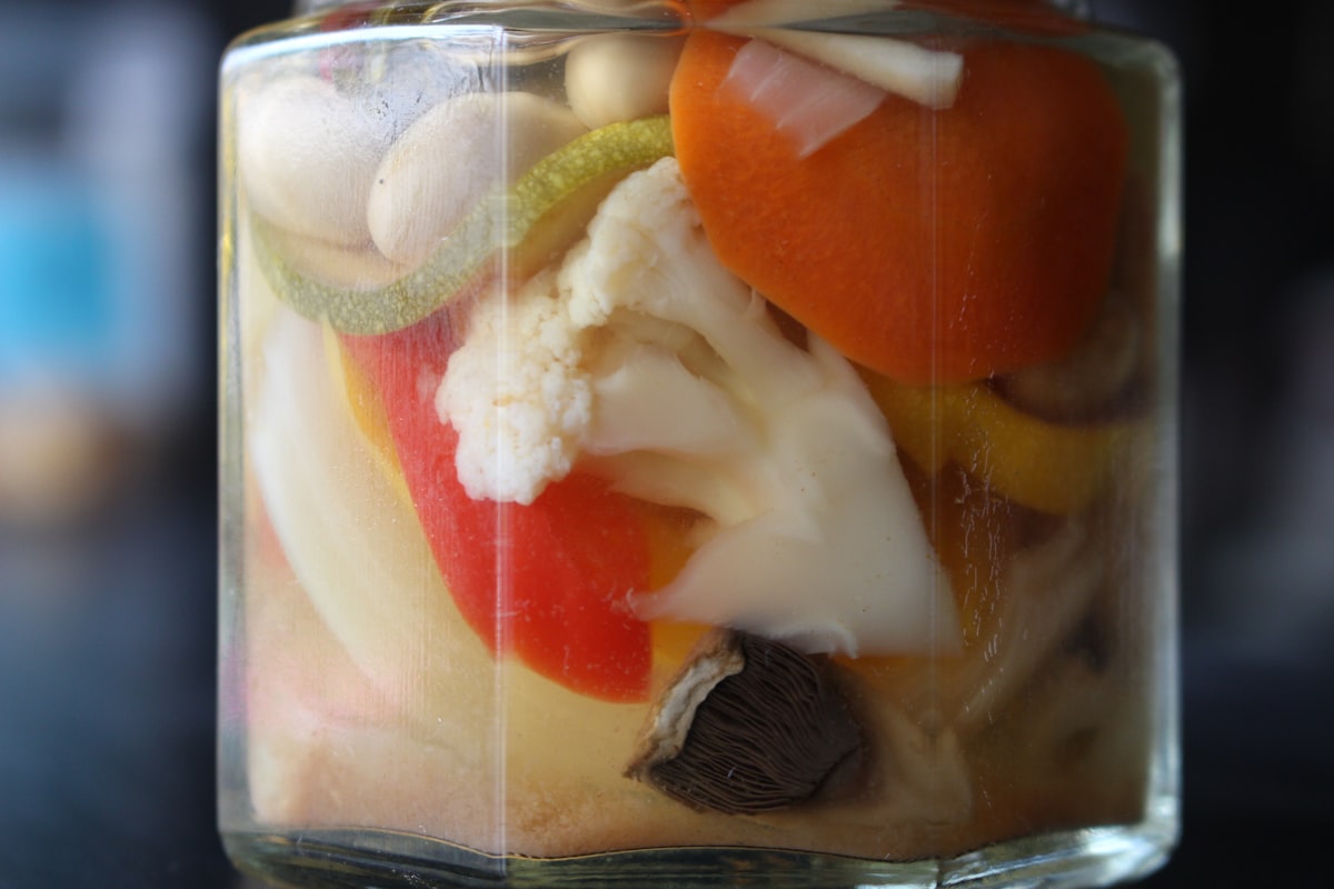 Chucrut casero fermentado